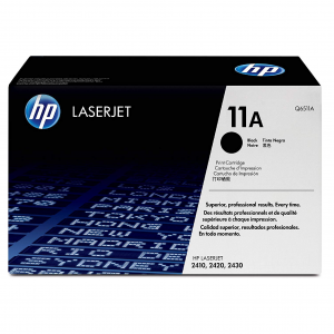 HP 11A Black LaserJet Toner Cartridge