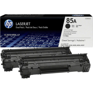 HP 85A (CE285A) A+ Compatible Black Toner Cartridge for HP LaserJet P1102, P1102w, M1132, M1212nf, M1214nfh, M1217nfw Printers