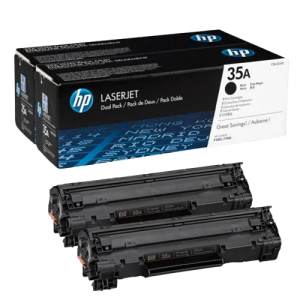 HP 35A (CB435A) A+ Compatible Black Toner Cartridge for HP LaserJet P1005, P1006, P1002, and P1009 Printers