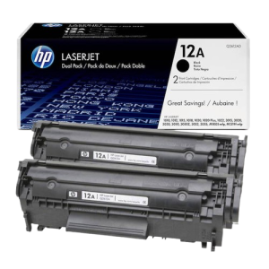 HP 12A (Q2612A) A+ Compatible Toner Cartridge for HP LaserJet Printers – 1010, 1012, 1015, 1018, 1020, 1022, 3015, 3020, 3030, 3050, 3052, 3055